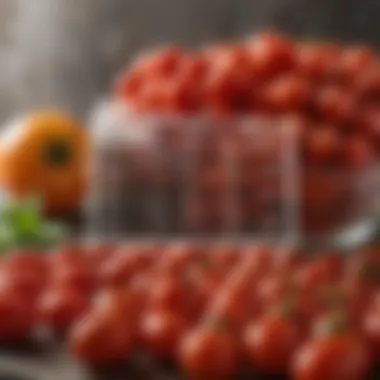 Nutritional Benefits of Grape Tomatoes Nutritional profile chart highlighting low carb content of grape tomatoes