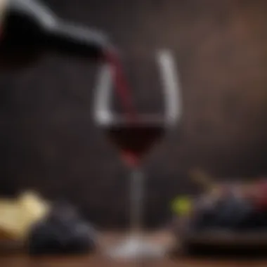 Wine enthusiast savoring the aroma of sweet Cabernet Sauvignon