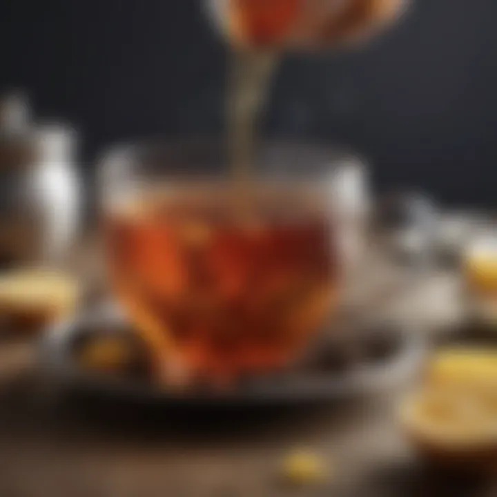 An elegant arrangement of specialty teas showcasing various flavors