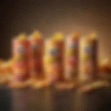 Regional Pringles Flavors Regional variations of Pringles flavors showcasing local favorites