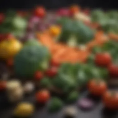 Vibrant Vegetables for a Low Carb Diet Colorful array of low carb vegetables