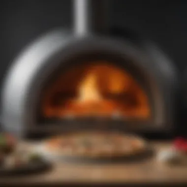 A diverse array of dishes prepared in the mimiuo pizza oven, showcasing its versatility