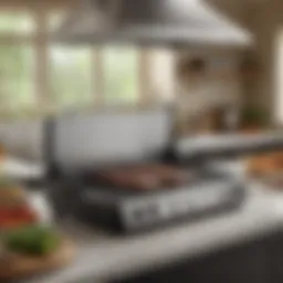 Overview of the QVC Blackstone Grill showcasing its spacious cooking surface