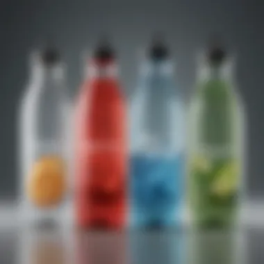 User-Friendly Interface of Modern Self-Cleaning Bottles User-friendly interface of a self-cleaning water bottle