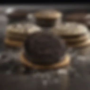 A selection of cookies showcasing the unique texture and flavor of Oreo crumbs