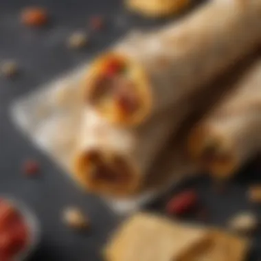 Global Variations of Snack Wraps A global assortment of unique snack wrap variations