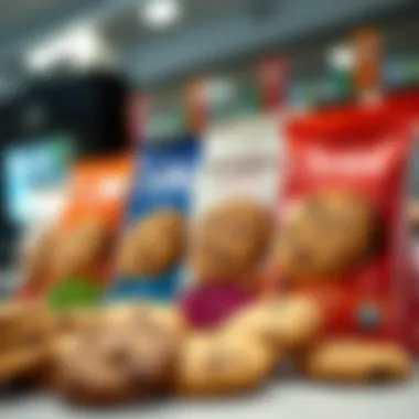 Exploring Innovative Cookie Flavors Trendy display of innovative prepackaged cookie flavors