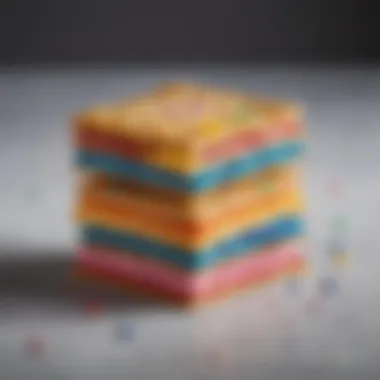 Colorful ingredients for making unicorn Pop Tarts