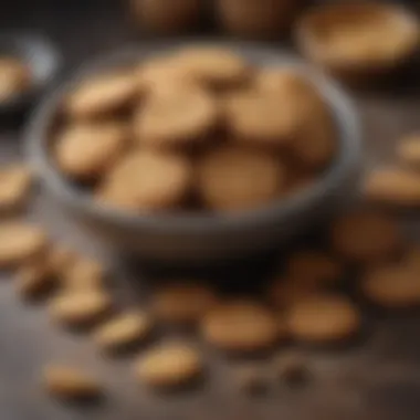 Cultural Significance of Ginger Nuts A traditional setting featuring ginger nuts biscuits, reflecting their cultural significance