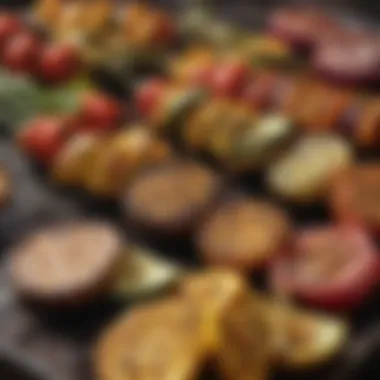 Grilled seasonal vegetables showcasing the flavors of summer.