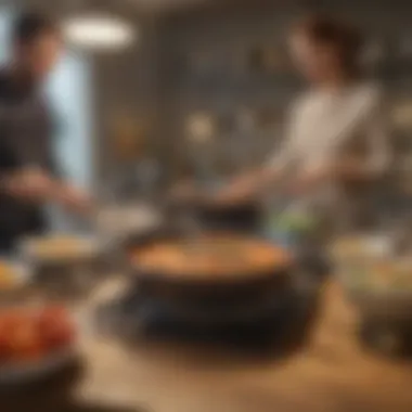 Connecting with Your Viewers Audience enjoying a cooking video