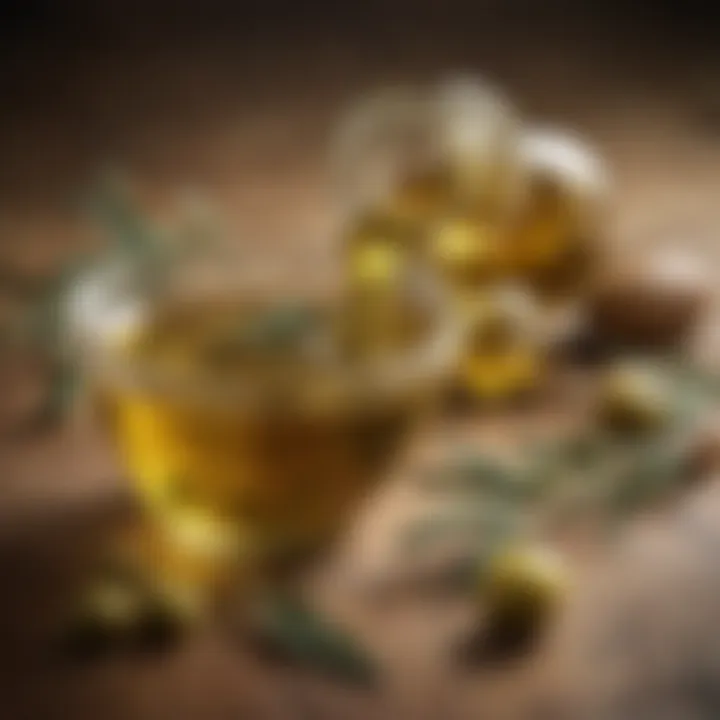 Infographic illustrating the health benefits of quality olive oil