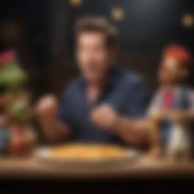 A Captivating Performance by Jeff Dunham Jeff Dunham performing on stage with his puppets