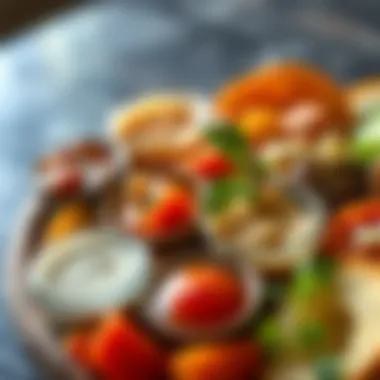 Alternative Sauces and Dressings A delicious platter of alternative sauces and dressings