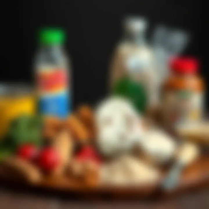 Low-Carb Baking Ingredients An assortment of low-carb baking ingredients