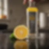 Innovative cleaning hacks using lemon and vinegar