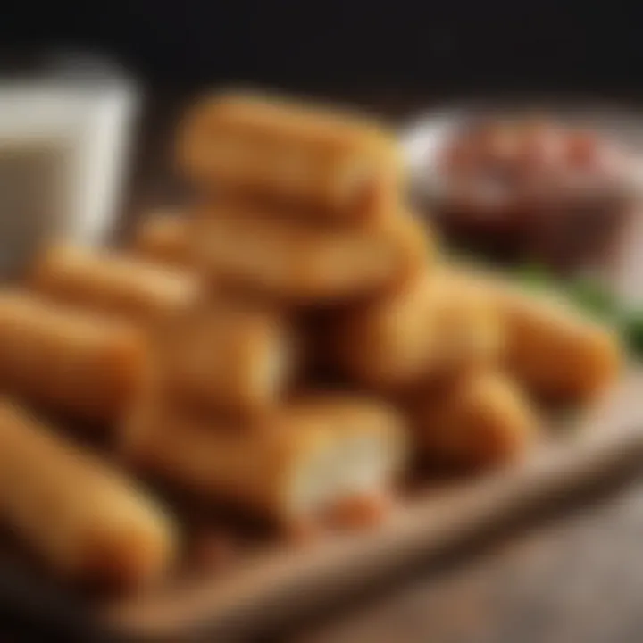 Nutritional breakdown of Kroger mozzarella cheese sticks