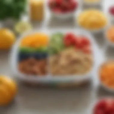 Nutrient-Dense Meal Ideas for Bentgo A colorful, nutritious meal neatly packed in a Bentgo container