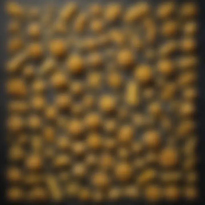 A collection of different pasta shapes
