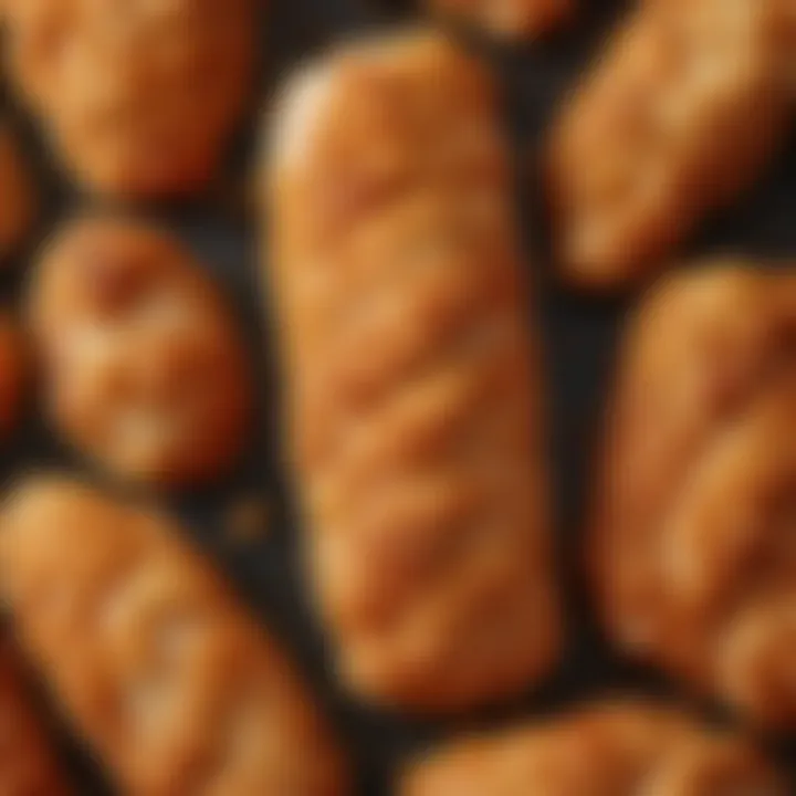 Close-up of a perfectly cooked Tyson chicken strip showcasing its texture