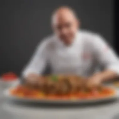 Traditional Meets Modern in Symon's Cuisine A blend of traditional and modern culinary elements in Symon's cuisine