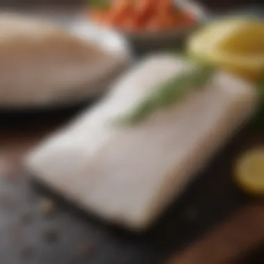 Online seafood supplier showcasing fresh halibut options