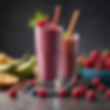 A vibrant smoothie made with Ninja Pro Blender