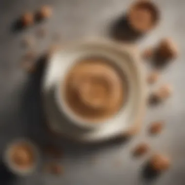Culinary Application A beautifully plated dish featuring nut butter as a key ingredient