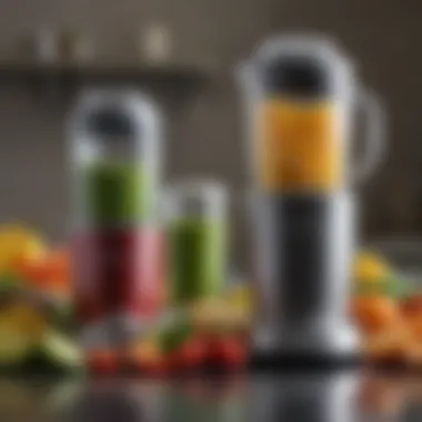 Nutribullet vs Vitamix Comparison A side-by-side comparison of Nutribullet and Vitamix blenders highlighting unique functionalities