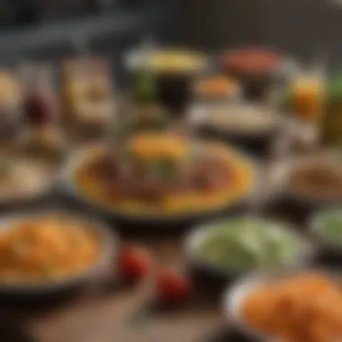 Nutritional Benefits of Pre-Made Meals Nutritional benefits displayed visually with ingredients