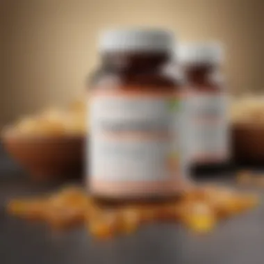 A variety of dietary supplements showcasing omega-3 and omega-6 capsules.