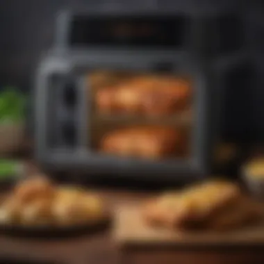 Delicious food prepared in Oster Air Fryer Toaster Oven