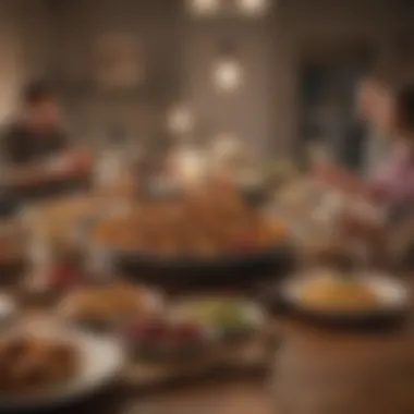 Creating a Welcoming Gathering Space Cozy gathering with a warm ambiance