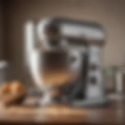 High-performance pastry mixer showcasing its sleek design