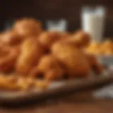 Delicious Popeyes Chicken Meal
