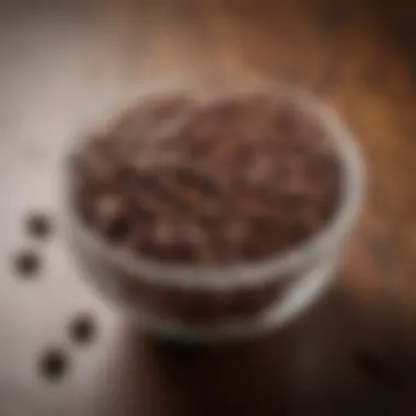 Assorted coffee beans in a bowl