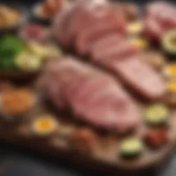 A variety of high-quality meats suitable for a ketogenic diet