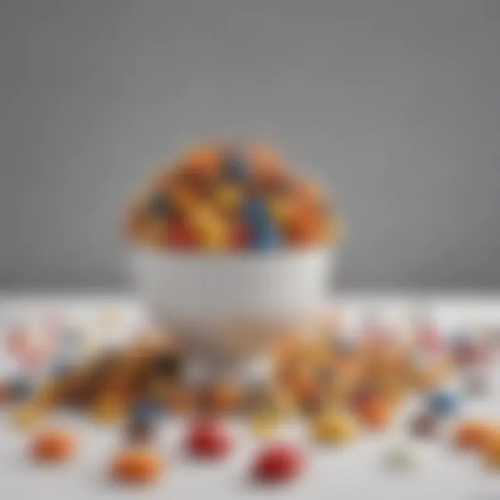 A graphic illustrating the psychological impact of color in food marketing