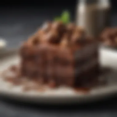 Indulgent Chocolate Dessert for Keto Lovers Decadent chocolate keto dessert