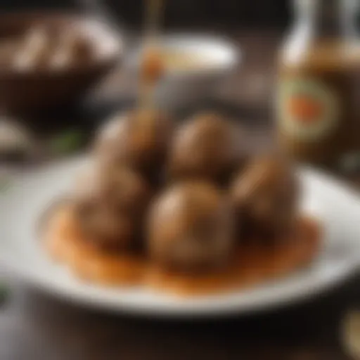 A rich and creamy sauce for Swedish meatballs