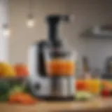 High-performance juicer for hard vegetables