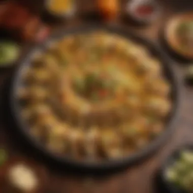 Assorted Taco Shells Display Delicious taco shells arranged on a platter