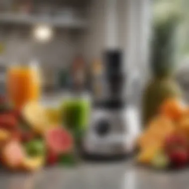 Navigating Online Juice Cleanse Platforms A sleek digital interface showcasing an online juice cleanse program