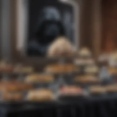 A Delectable Dessert Table Inspired by Star Wars Star Wars inspired dessert table