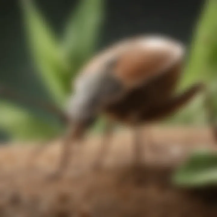 Diagram illustrating stink bug removal techniques
