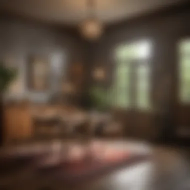 Intimate Dining Space for Two A cozy dining nook for intimate meals