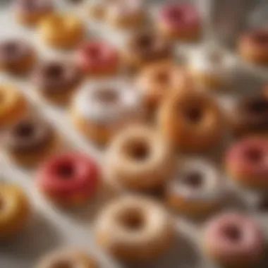 Sharing Platter of Tastee King Donuts A beautifully arranged platter of donuts perfect for sharing