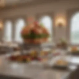 Elegant dining setup showcasing attention to detail