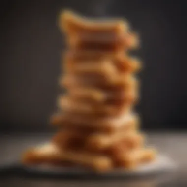 Churro Variations Across Cultures An assortment of churro variations from different cultures around the world