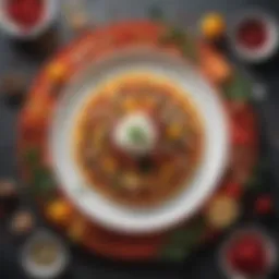 A beautifully arranged plate highlighting vibrant ingredients reflecting personal taste